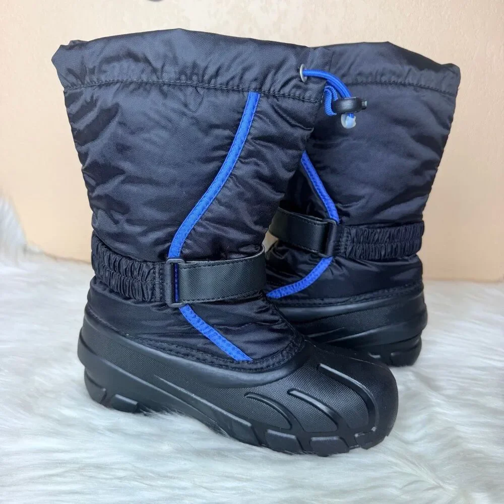 Sorel Boys' Flurry Waterproof Winter Boots Size 2